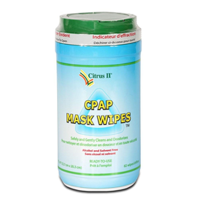 Citrus II® CPAP Mask Wipes - 62 Wipes